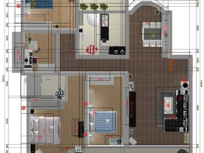 流动的艺术 赖特流水别墅平面图与广告设计的完美融合